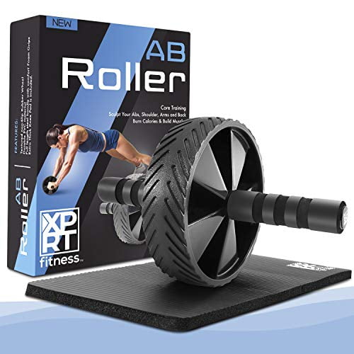 Details about / Roller Wheel Abs Abdominal Muscles Core Workout Home Training Exercise Equipment